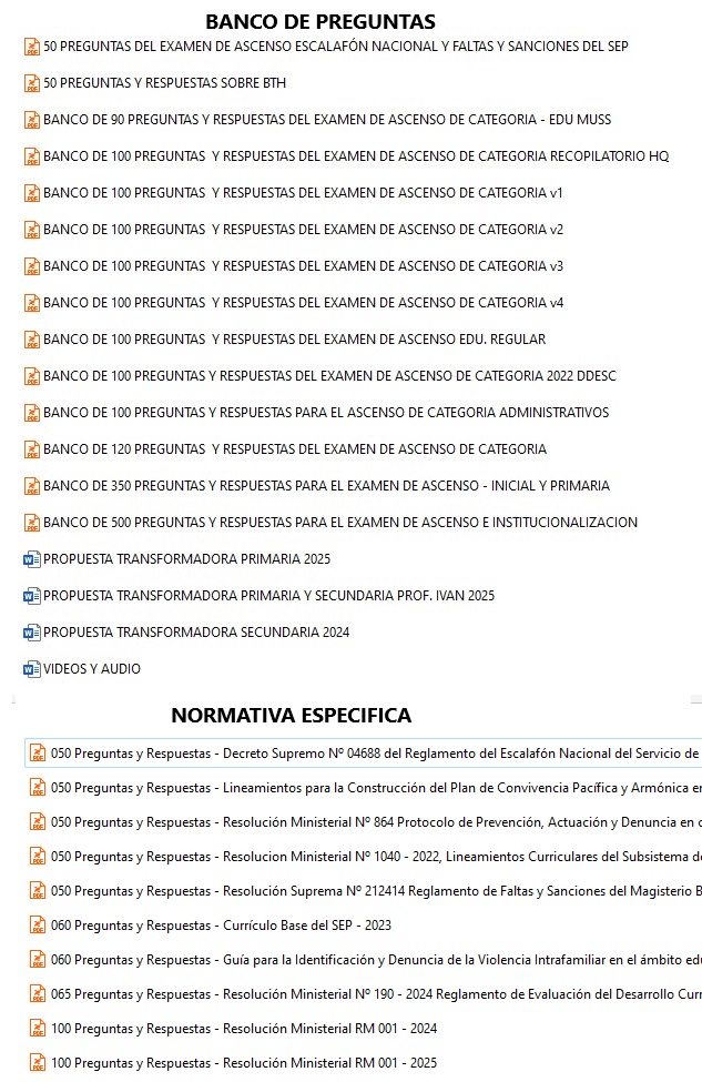 ASCENSO DE CATEGORIA 2025